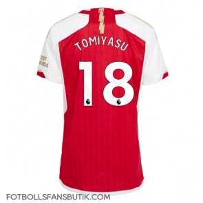 Arsenal Takehiro Tomiyasu #18 Replika Hemmatröja Damer 2023-24 Kortärmad